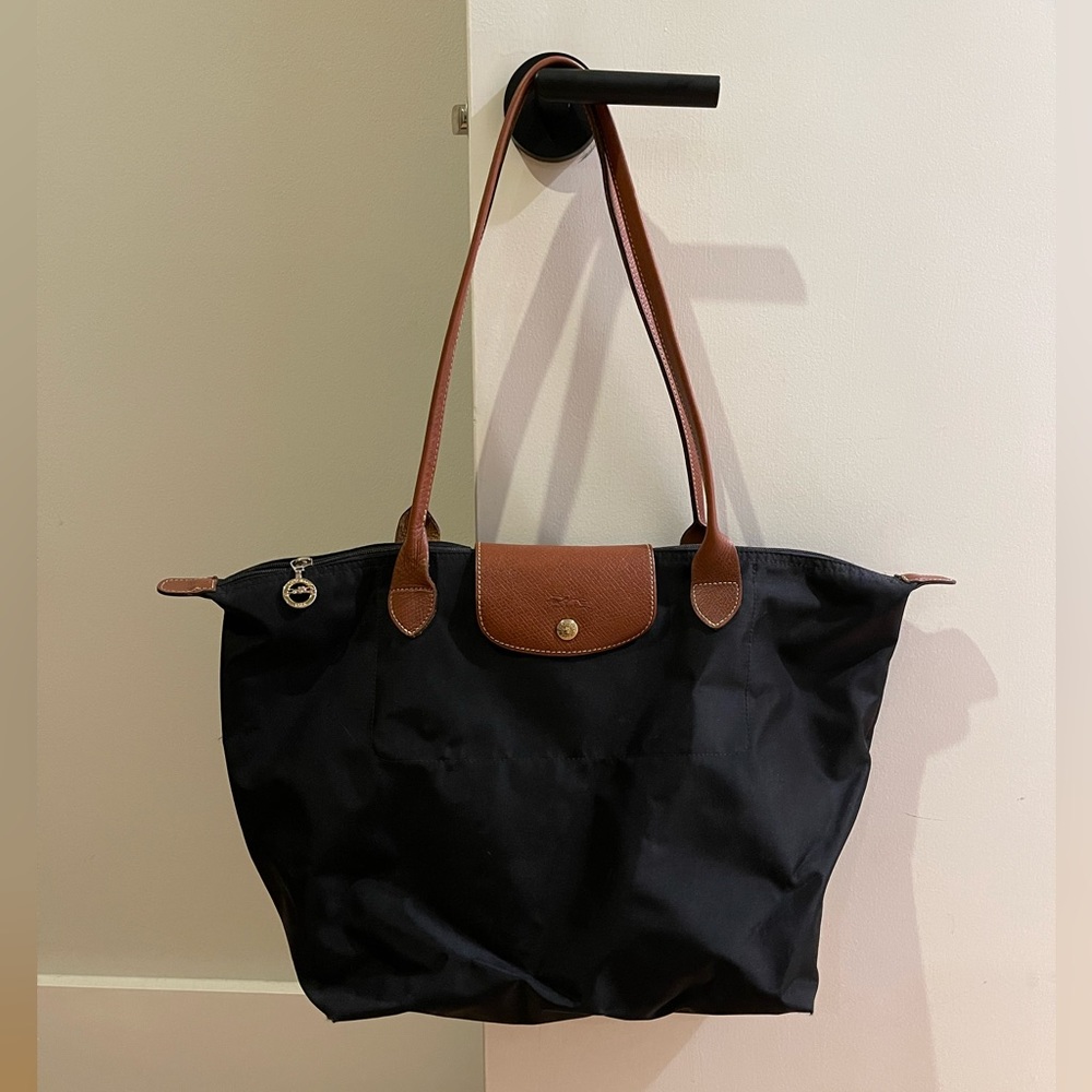 Longchamp Le Pliage Large Tote Black